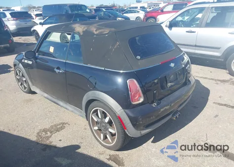 2007 Mini Cooper S из США, поврежденный, VIN WMWRH33587TL95933